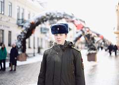 Юная, обаятельная и в форме. Гродненка Карина Мазайло – курсант Военной академии Республики Беларусь