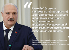 Приоритет программы социально-экономического развития Беларуси – тема ЕДИ