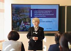 Главный редактор «Гродзенскай праўды» Татьяна Сергеева выступила в трудовых коллективах Ивьевского района в рамках Единого дня информирования