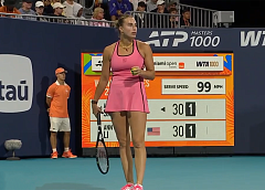 Арина Соболенко победно стартовала на турнире WTA-1000 в Майами