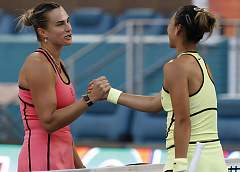 Арина Соболенко вышла в четвертьфинал турнира WTA-1000 в Майами