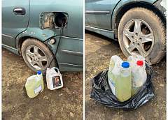 В Островце тракторист сливал до 20 литров топлива в день