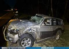 Съехала в кювет из-за дикого зверя: в Зельвенском районе произошло ДТП