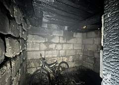 В Ошмянском районе спасатели ликвидировали пожар в гараже