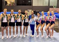 Гродненские батутисты завоевали медали на юбилейном чемпионате Европы в Португалии