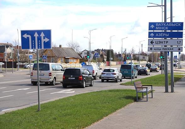 Водители негодуют. Будет ли пересмотрена нынешняя схема движения на перекрестке Лидской-Белуша в Гродно?