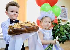  В детском саду агрогородка Обухово прошел Пасхальный утренник
