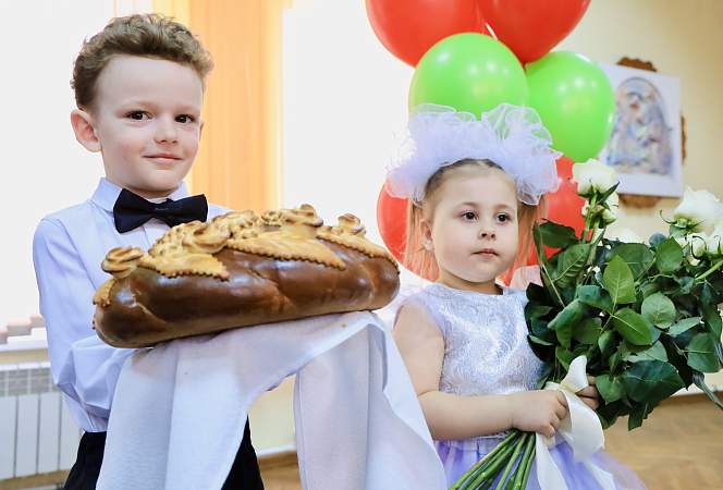  В детском саду агрогородка Обухово прошел Пасхальный утренник