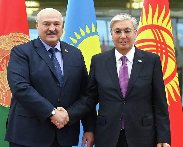 Александр Лукашенко и Касым-Жомартом Токаев провели телефонный разговор 