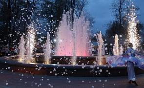 В Гродно открыли фонтаны