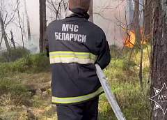 Пожар у агрогородка Поречье в Гродненском районе локализован