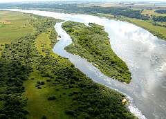 На Немане в Гродно – отступление воды