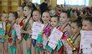 В Гродно завершились международные соревнования по художественной гимнастике