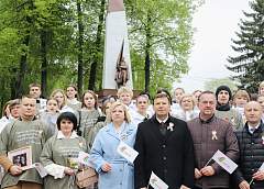Пламя памяти в сердцах поколений: члены Гродненского областного отделения Белорусской партии «Белая Русь» празднуют День Победы