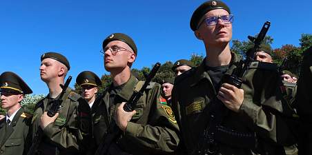 Порядка 600 новобранцев Гродненского гарнизона приняли присягу