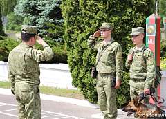 Поздравление председателя Гродненского облисполкома Юрия Караева с Днем пограничника
