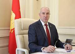 Поздравление председателя Гродненского облисполкома Юрия Караева с Днем химика