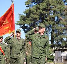 Военные инженеры Гродно торжественно начали второе учебное полугодие