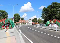 В Гродно после реконструкции открыли мост через Юрисдику