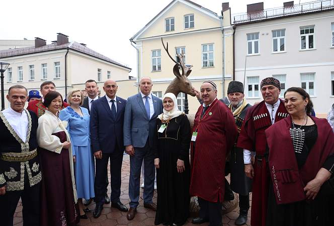 В Гродно открыли скульптуру оленя святого Губерта