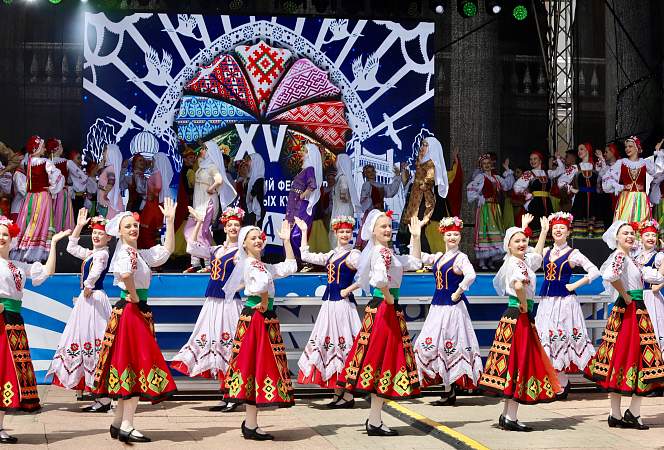 В Гродно прошло открытие второго дня XV Республиканского фестиваля национальных культур