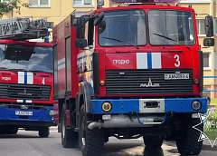На пожаре в Гродно работники МЧС спасли 7 человек