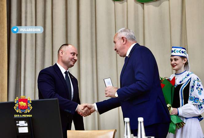 Председатель Гродненского облисполкома Юрий Караев представил активу Ошмянского района нового руководителя