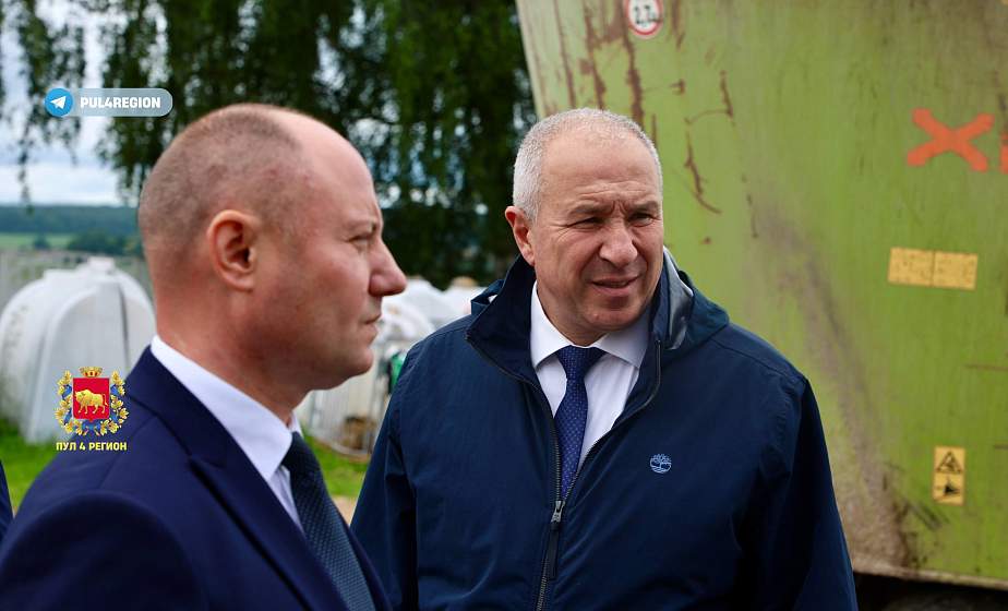Состояние ферм Ошмянского района изучил губернатор