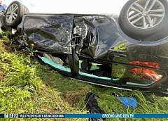 В Гродненской области Volkswagen при обгоне столкнулся с трактором