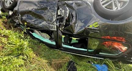 В Гродненской области Volkswagen при обгоне столкнулся с трактором