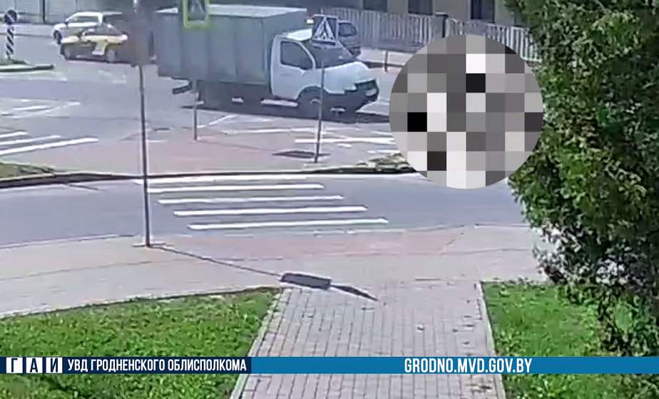 В Гродно на «зебре» сбили мужчину 