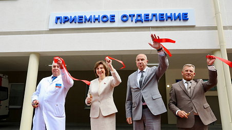 Новый диагностический корпус областного клинического кардиоцентра открыли в Гродно