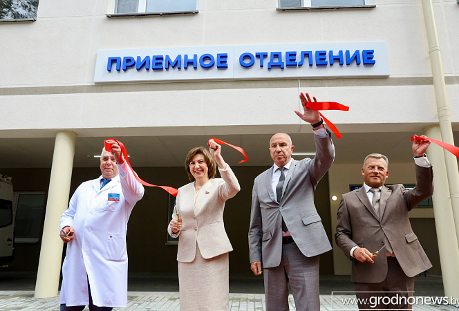 Новый диагностический корпус областного клинического кардиоцентра открыли в Гродно