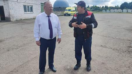 Уборочная кампания на Гродненщине: КГК посетил хозяйства региона