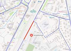 В Гродно временно закрывается движение по улице Красноармейской