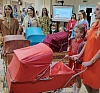 В Лиде открылась выставка о многодетных семьях с дефиле в стиле 60-70-х
