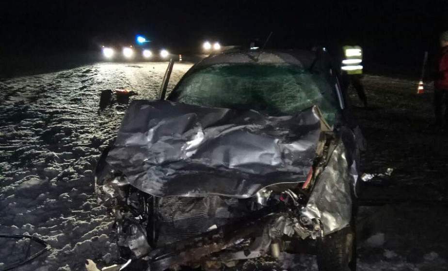 Водитель ВАЗа погиб в лобовом столкновении под Гродно