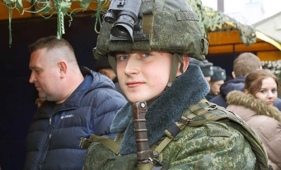 В Гродно прошел праздник «Есть такая профессия – Родину защищать»