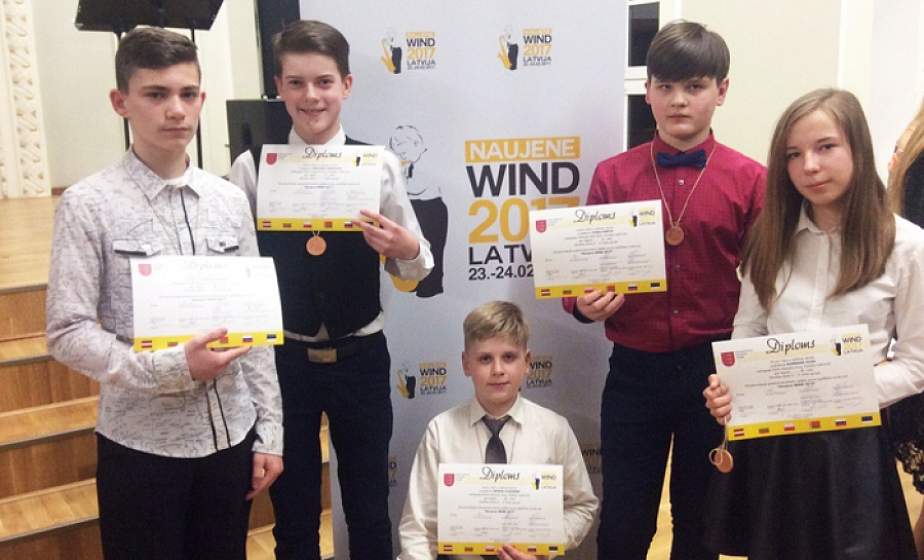 Ученики Поречской ДМШИ стали лауреатами Международного конкурса молодых исполнителей на духовых и ударных инструментах