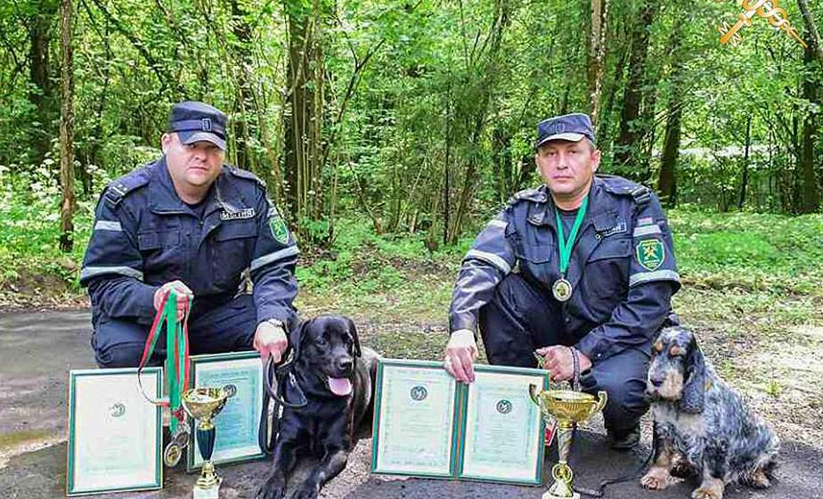 Гродненские кинологи завоевали серебро на  республиканском чемпионате