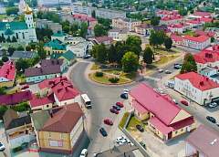 Старый город, канал Огинского и небесные пейзажи. Слоним в объективе проекта БТ "Маршрут построен"