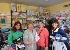 В Гродненской области продолжается выдача ваучеров гражданам Украины