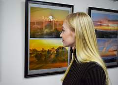 «Моя любимая Земля»: выставку пейзажной фотографии Марии Станиславич открыли в Гродно 
