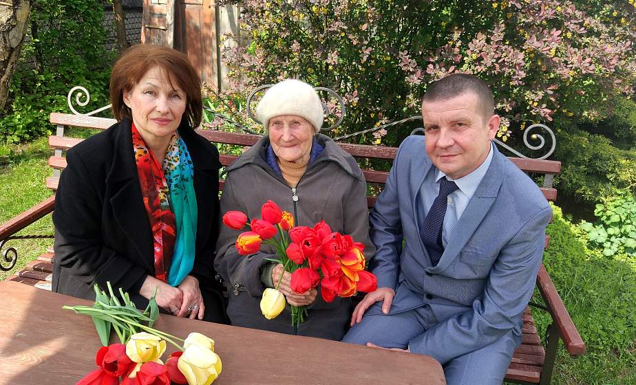 С большим уважением относятся к ветеранам в Гродненском филиале РУП "Белпочта"