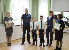 Лучшие семьи чествовали в Октябрьском районе Гродно