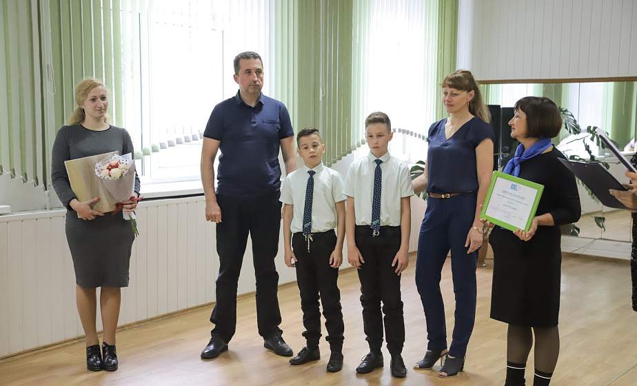 Лучшие семьи чествовали в Октябрьском районе Гродно