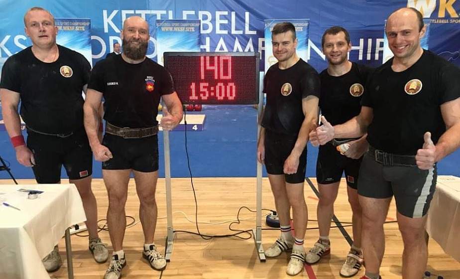 Гродненский богатырь Евгений Назаревич стал чемпионом мира по гиревому спорту 