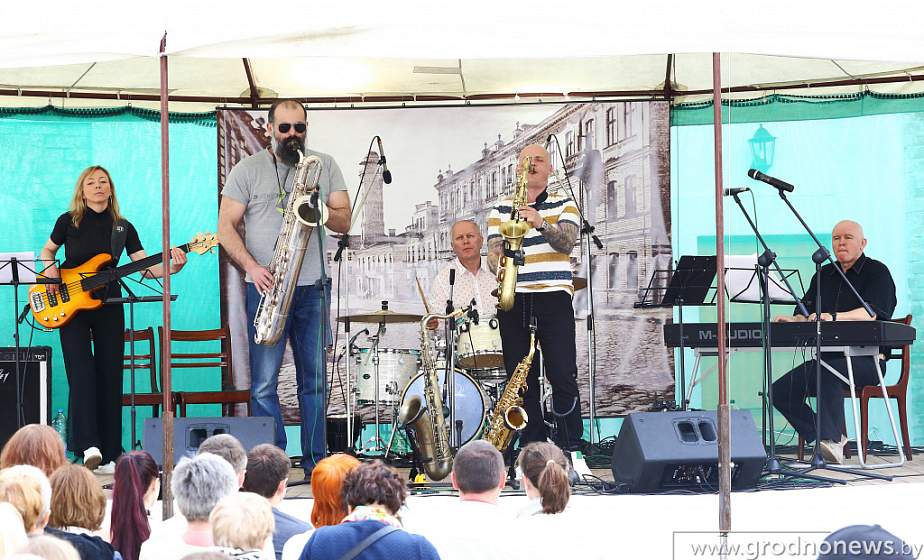Джазовые истории продолжаются в Гродно. В июне горожане услышат "Vilnius Jazz"