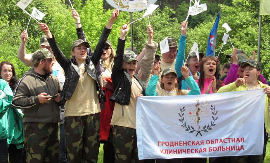 Команда Гродненской областной клинической больницы оказалась сильнее других в туристическом спорте