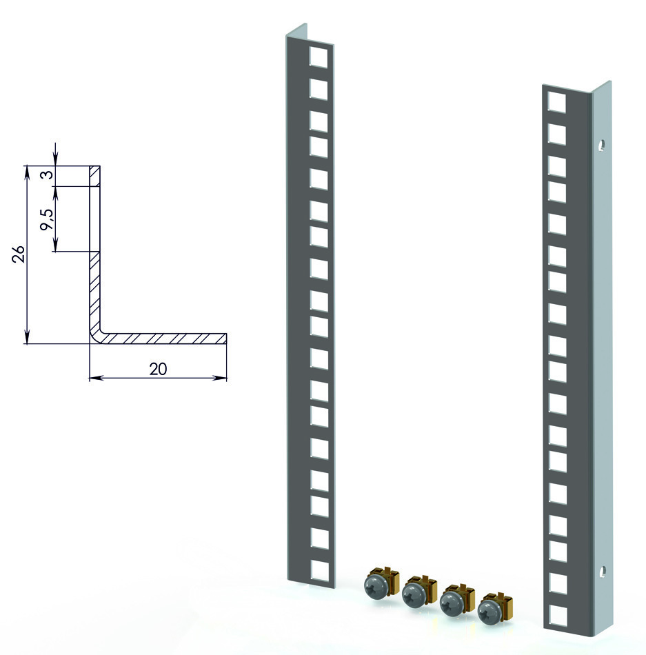 Направляющие TLK-VNP2-9U